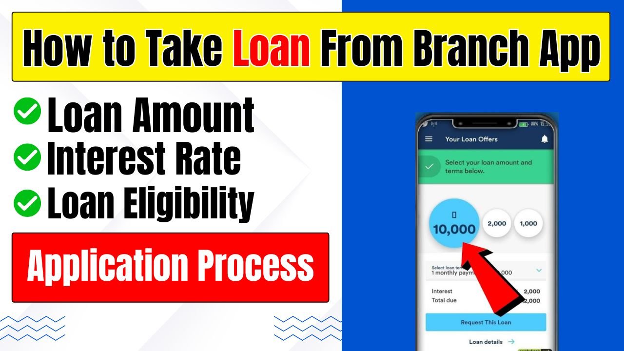 How to Take Loan From Branch App